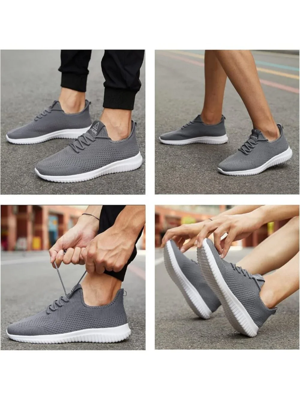 Ultra Lightweight Breathable Men's Running & Walking Shoes | Non-Slip Athletic